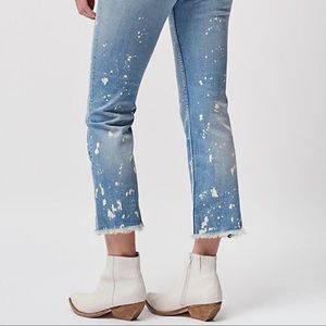 FP | PRICE DROP | NWOT Bleach Spot Bootcut Jeans